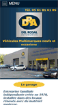 Mobile Screenshot of del-rosal-automobiles.com